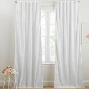 Pottery Barn *NWT* Blackout Noise Reducing Curtain One Panel 44"W x 84" L White